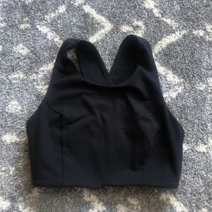 North Face high neck sport bra- size small